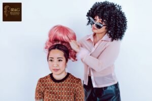 A flawless, melted lace wig installation performed by a professional stylist in Greenbelt.